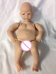 55 Cm 22 Inch Reborn Baby Dolls Mold Full Body Vinyl Doll Kits Diy Unpainted Blank Kit Full Vinyl Body Buy Reborn Doll Kits Silicone Vinyl Reborn Doll Kit Soft Vinyl Reborn Doll