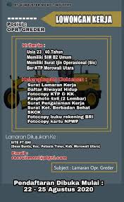 Contoh surat lamaran pekerjaan berikut ini kami sajikan kepada para pelamar atau pencari kerja agar lebih mudah dan cepat mengajukan lamaran sesuai dengan posisi jabatan atau pekerjaan yang ditargetkan. Info Loker Pt Gunbuster Nickel Industry Home Facebook