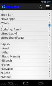 , display contacts alphabetical android. Android How To Populate A Listview With Alphabet Indexer And Fastscroll As In Contacts App Stack Overflow