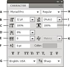 Learn to trace, print, and recognize letters of the alphabet. Format Characters In Photoshop