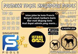 Prediksi Togel Singapore Pools 22 Agustus 2020 Bandar Slots Games Agen