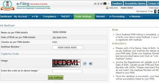 How To Link Pan Card With Aadhaar Card Online Aadhaar Card Efiling Pancard Tax Filing Uid Dating Apps Aadhar Card Dating