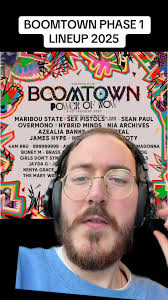 BOOMTOWN LINEUP 2025