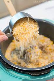 Cheesy Instant Pot Hamburger Casserole Is A Rice Dish With Ground Beef That Our Family Loves For Di Pot Recipes Instant Pot Recipes Healthy Instant Pot Recipes