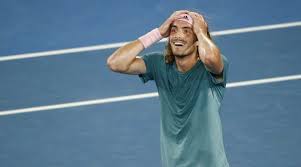 He showed such good tennis. Australian Open 2019 20 Year Old Stefanos Tsitsipas Stuns Defending Champion Roger Federer Sports News The Indian Express