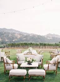 Create A Lounge Area 9 Creative Ways To Entertain Wedding Guests On Borrowed Blue Photo C Vineyard Wedding Decor Wedding Lounge Area Wedding Furniture