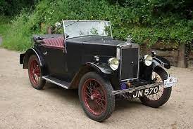 Uk Classic Cars Ebay Pre War Morris Minor 1930 Semi Sports Morris Minor Morris Classic Cars