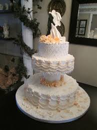 Gateau De Mariage Recouvert De Creme Au Beurre Et De Fondant Roule Le Couple De Marie Je L Ai Confectionne En Fondant Et Peint A La Main Torten