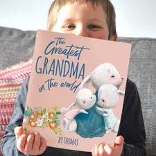 Personalised Fill in With Your Words Book About Grandma, Fill in the Blank  Personalized Book, Nan Birthday Gift From Child, Mother's Day