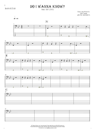 1 202 606 827 просмотров • 18 июн. Do I Wanna Know Noten Und Tabulatur Fur Bassgitarre Playyournotes