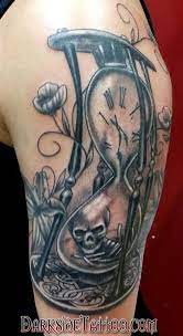 Black And Gray Hourglass Tattoo Hourglass Tattoo Hourglass Tattoo Design Tattoo Designs