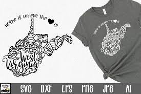 Download West Virginia Mandala Svg File Home Is Where The Heart Is 781157 Svgs Design Bundles