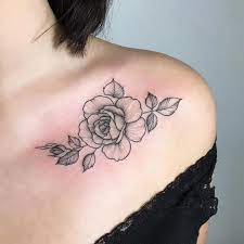 20 ไอเด ยรอยส กร ป ดอกก หลาบม น มอล สไตล สาวหวาน แบบน rose tattoos tattoos shoulder tattoo