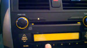 If the problem is not rectified, take the vehicle to your toyota dealer. 2011 Toyota Corolla Cd Stereo Screen Malfunctions And Text Display Goes Off Most Times Toyota Nation Forum
