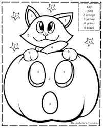 For boys and girls, kids and adults, teenagers and toddlers, preschoolers and older kids at school. Halloween Black Cat Color Page By Ms Michelle Printables Tpt