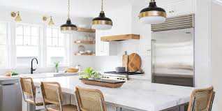 Get tips on function, style, height and more to get your island lighting scheme on track. How To Use Kitchen Pendant Lighting For A Beautifully Lit Space Better Homes Gardens