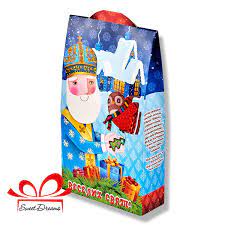 Новогодний детский подарочный набор с ангелом. Kupit Novogodnij Podarok 11 700 G Sladkie Podarki Sweet Dreams