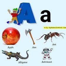16 words for all letters expect the . A For Apple To Z For Zebra Get 26 Pictures Of 5 Words Examples