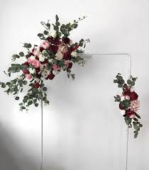 With an abundance of flowers and leaves, the diy wedding arch has moved from natural to the beautifully intimate and individual. Eucalyptus Garland Arch Flowers Wedding Arch Wedding Flowers Chuppah Flowers Arch Swag Flower Swag Floral Swag Artificial Flowers Arch Flowers Chuppah Flowers Wedding Arch Flowers