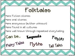 Folktales And Legends Folk Tales Legend Common Core Aligned
