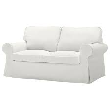 Ektorp Blekinge White Cover Two Seat Sofa Ikea In 2020 Ikea Sofa White Loveseat Love Seat