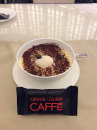 Armani Dubai Caffe Caffe Apple Puff Pastry Food