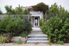 An Abundant Border Garden Of Bayberry Inkberry And Rosa Rugosa Mixed With Perennials Not Only Creates A Lush Trans Coastal Gardens Landscape Garden Borders