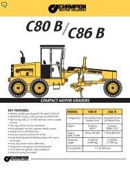 Champion C70C Motor Grader