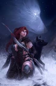 Eir Stegalkin - Tyrian Tarot from the GW2Collective painted by me. :3 : r Guildwars2