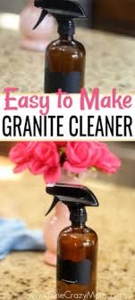 I recommend using it with a soft cotton cloth. Homemade Granite Cleaner How To Clean Granite Countertops