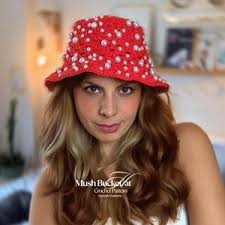 Mushroom Crochet Bucket Hat Pattern • Bucket Hat Crochet Pattern • Crochet  Sun Hat • Bucket Hat Women • Bucket Hat Men • Mushroom Bucket Hat