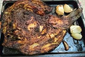 سمك مشوي بالفرن بنكهه عراقية من ايد الست الوالده food cooking recipes cooking