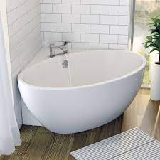 It is big enough to lie and rest in a hot bath. Corner Tubs For Small Bathrooms You Ll Love In 2021 Visualhunt