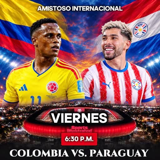 Hoy juega la Selección! Colombia se enfrenta a Paraguay en territorio  estadounidense La Selección Colombia Masculina de Mayores, bajo la  dirección técnica de Néstor Lorenzo, afrontará este viernes 2