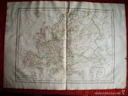 Mapa de tiros de la primera mitad. 1834 Mapa De Europa Francia Espana Alemania Ita Comprar Cartografia Antigua Hasta S Xix En Todocoleccion 60107399