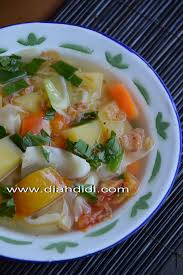 Santan dari 1 butir kelapa pisahkan santan kental dan santan encer. Diah Didi S Kitchen Inspirasi Menu Buka Puasa Hari Ke 4 Menu Ala Warteg Warung Tegal Resep Masakan Resep Makanan Cina Resep Sayuran