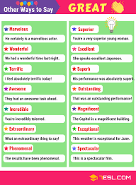 16 synonyms for « also ». Another Word For Great 145 Synonyms For Great With Examples 7esl