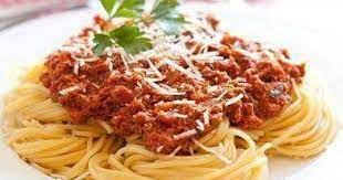 Spaghetti Bolognaise Bahan Spaghetti Bolognaise 150 Gram Spagheti Direbus 1 Siung Bawang Putih Cincang Spaghetti Meat Sauce Meat Sauce Meat Sauce Recipes