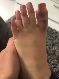 Collection by tanicca so focused ellis • last updated 2 weeks ago. Stick On False Toe Nails Nail And Manicure Trends