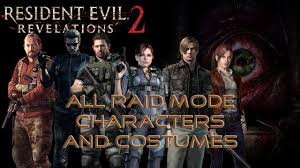 Baiohazādo tsū), is a 1998 survival horror video game originally released for the playstation. Resident Evil Revelations 2 All Raid Mode Characters And Costumes Youtube