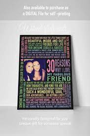The 40th birthday gift ideas for best friend should be something. Bff 30th Birthday Gift Best Friend Reasons Why 12x16 Personalised Good Birthday Presents 30th Birthday Gifts For Best Friend Birthday Present For Boyfriend