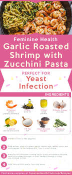 Garlic Roasted Shrimp With Zucchini Pasta Recipe For Yeast Infection Recipe Roasted Shrimp Candida Diet Recipes Zucchini Pasta Recipes