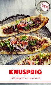 Rezept Fur Fladenbrot Mit Hackfleisch Fladenbrot Hackfleisch Rezept Hauptgericht