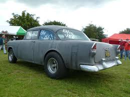 55 Chevy Two Lane Blacktop tribute, seen at AACI Billing, UK : r/classiccars