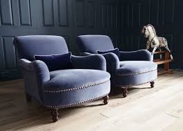 Pair Of George Smith Jules Armchairs In Designers Guild Velvet Rrp 11 840 In Home Furniture Diy Furniture Sofas Armc Classic Armchair Armchair Furniture