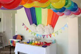 It was a gentleman's 40th birthday. Rainbow Theme Party Decorations Novocom Top