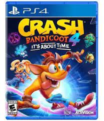 Cover Image For Crash Bandicoot 4 It S About Time Game Playstation 4 Crash Bandicoot Bandicoot Activision
