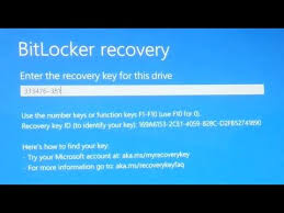 Bitlocker Recovery Trong Windows 10 Bật Tắt Bitlocker Microsoft Tất