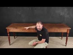 antique french farmhouse table youtube