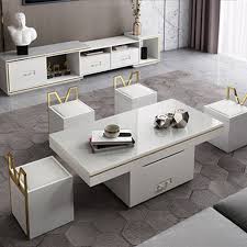 It's both stylish and lifts up to create a work (or eating) surface. Buy Electric Multifunction Foldable Coffee Table Living Room Liftable And Lowerable Minimalist Rectangle Mesas Centro Dining Table In The Online Store Shop207959 Store At A Price Of 750 Usd With Delivery Specifications